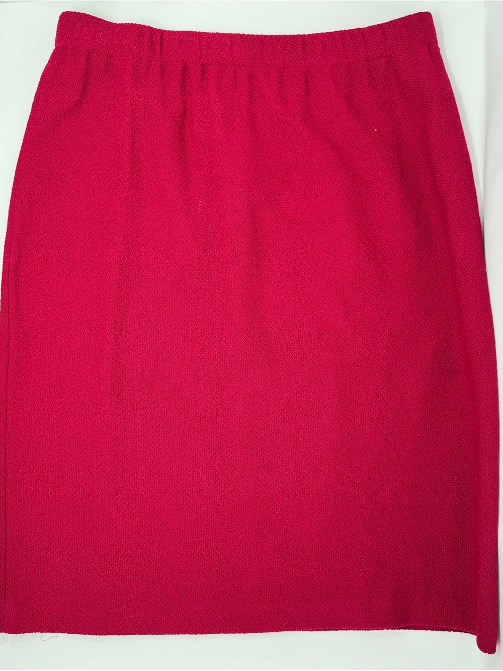 St. John Collection Women's Hot Pink Straight Skirt